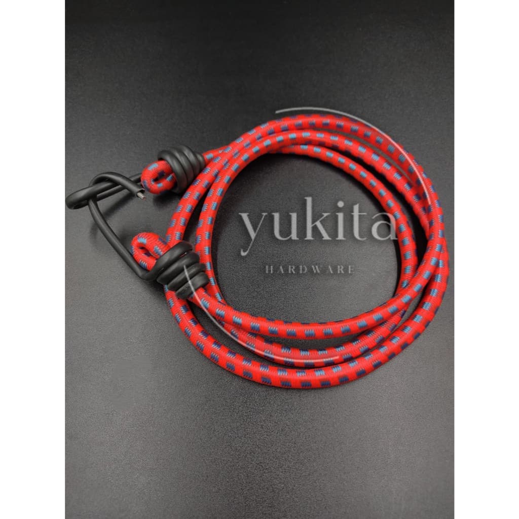 (แพ็ค12เส้น) สายรัด ท้ายรถมอเตอร์ไซค์ ราคาโรงงาน สายรัดของ เอนกประสงค์ เหนียว แข็งแรง ยืดได้ยาว - 2