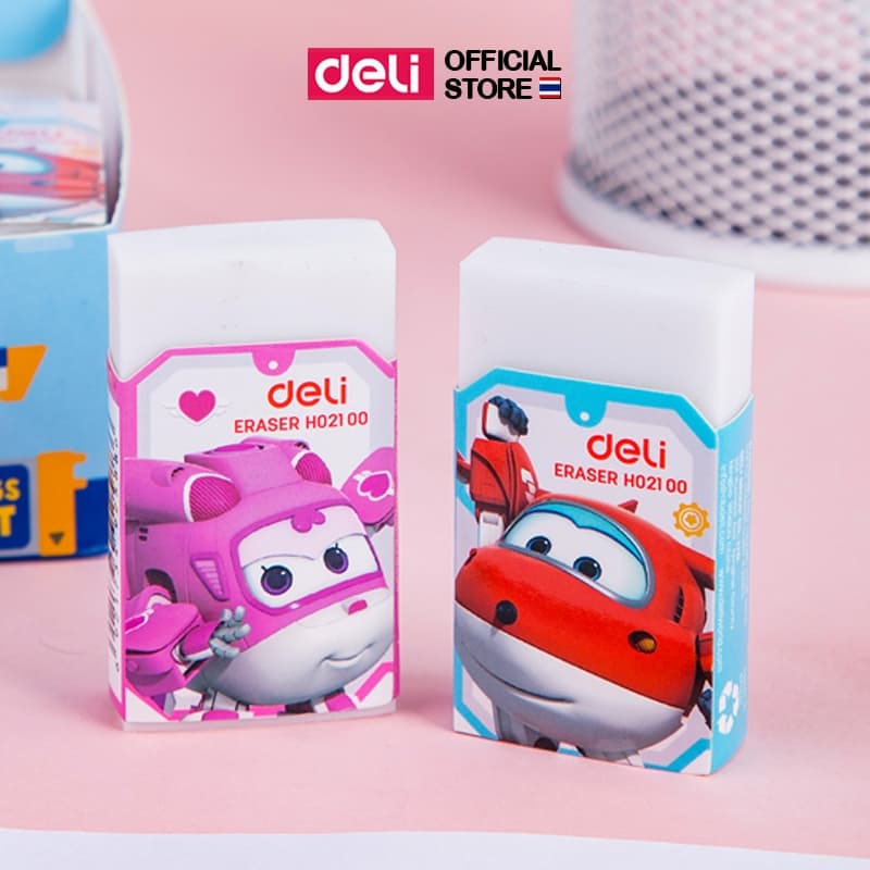 Deli Eraser ยางลบดินสอ 2B/4B มี 3 แบบให้เลือก (แพ็ค 1 ชิ้น) - 6