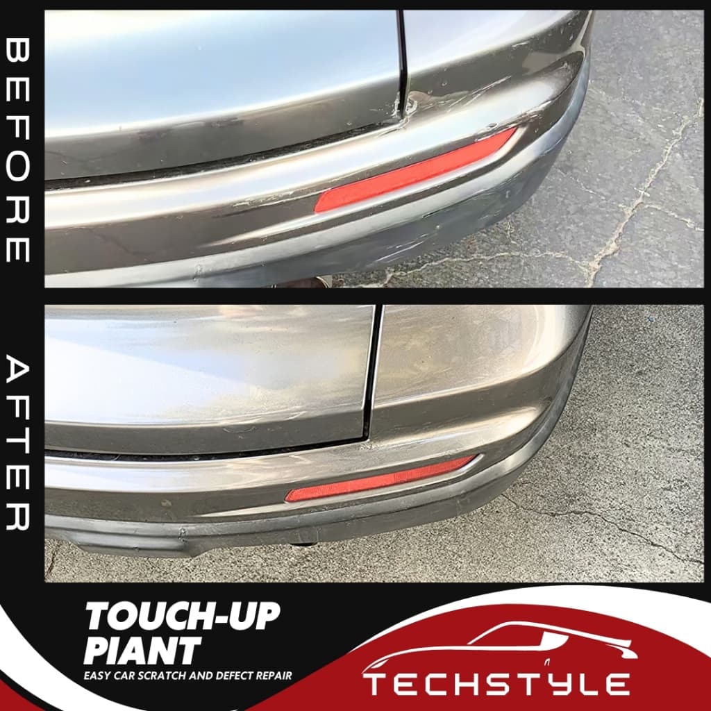 ปากกาแต้มสีรถยนต์ ปากกาลบรอยขีดข่วน มี 2 หัวให้เลือกใช้ - 4