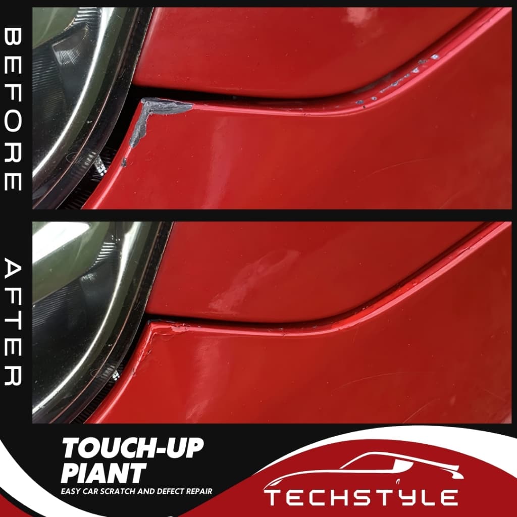 ปากกาแต้มสีรถยนต์ ปากกาลบรอยขีดข่วน มี 2 หัวให้เลือกใช้ - 5