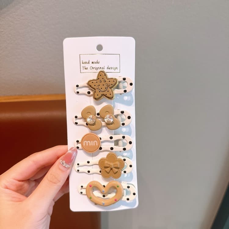 LUCKYROSE กิ๊บติดผมโดพามีนเด็ก สุดน่ารัก สุดเท่ กิ๊บติดผมไฮเอนด์ - 4