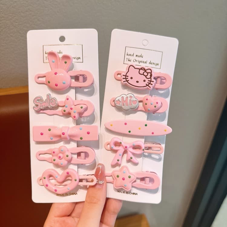 LUCKYROSE กิ๊บติดผมโดพามีนเด็ก สุดน่ารัก สุดเท่ กิ๊บติดผมไฮเอนด์ - 3