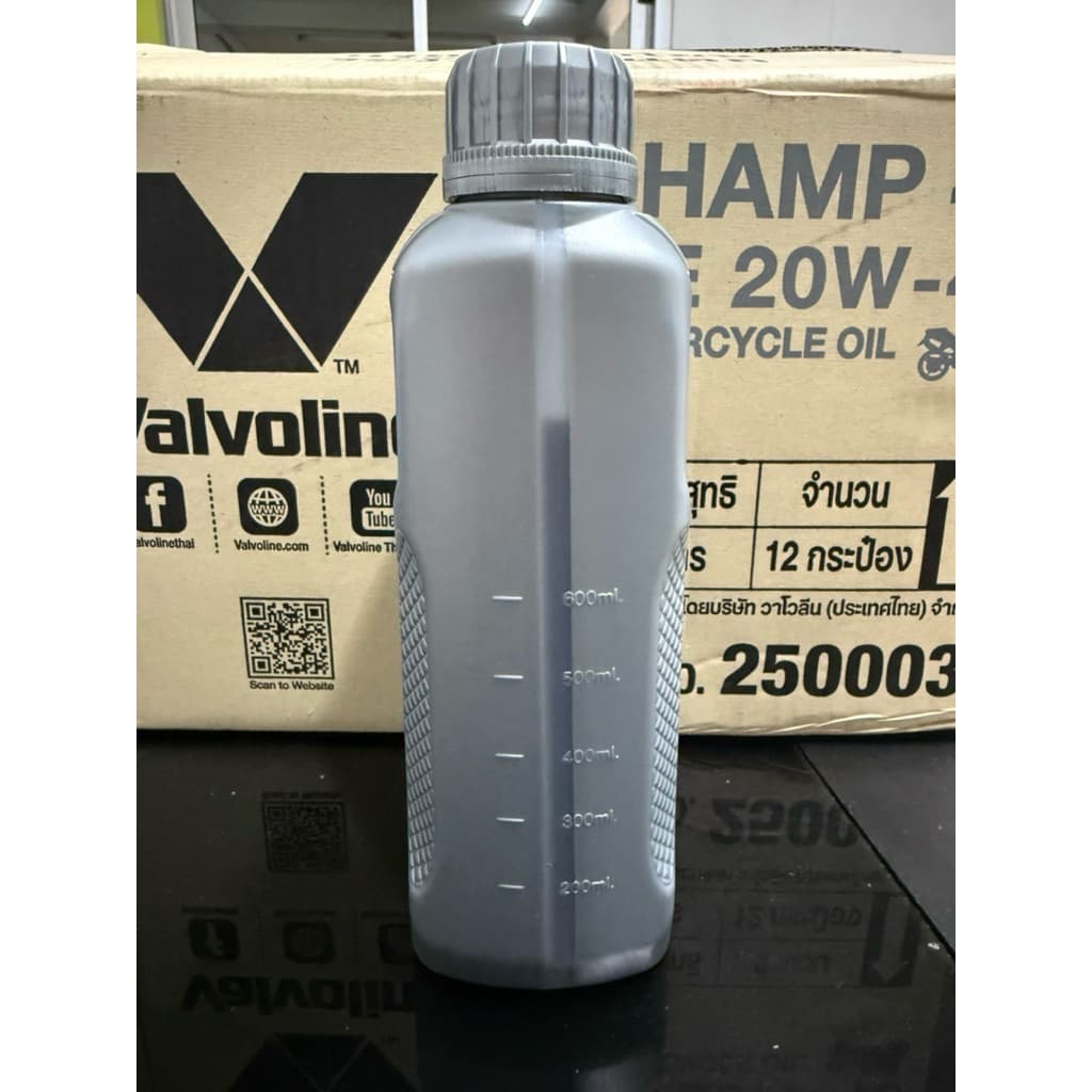 ของแท้100% น้ำมันเครื่อง Valvoline Champ 4T 20W-40 ขนาด 0.8ลิตร สำหรับรถจักรยานยนต์ [VAL GRAY] - 3