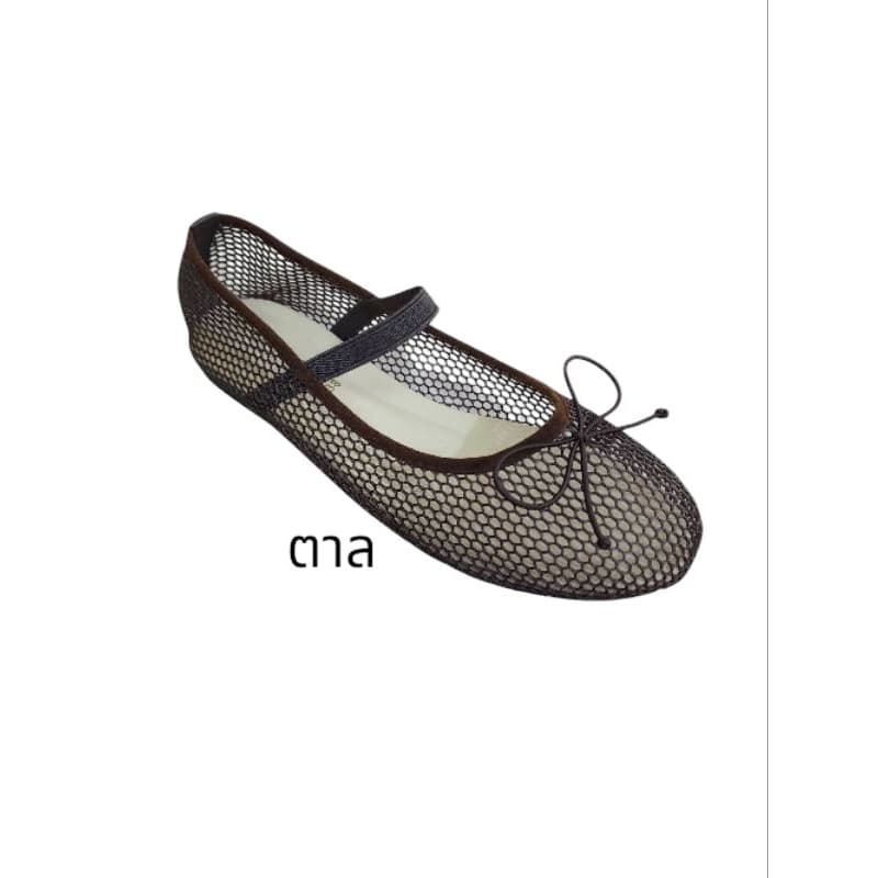 Mary jane รองเท้าแมรี่เจนตาข่ายเซลล์เล็บดีไซน์น่ารักมาก - 5