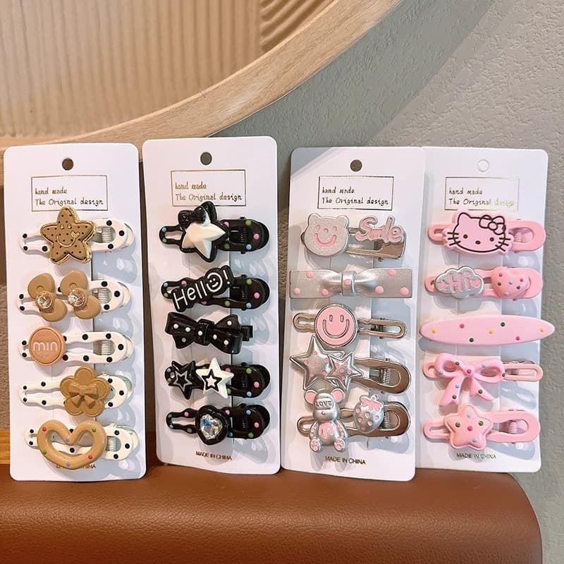 LUCKYROSE กิ๊บติดผมโดพามีนเด็ก สุดน่ารัก สุดเท่ กิ๊บติดผมไฮเอนด์ - 1