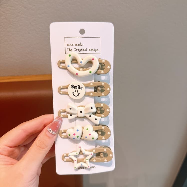 LUCKYROSE กิ๊บติดผมโดพามีนเด็ก สุดน่ารัก สุดเท่ กิ๊บติดผมไฮเอนด์ - 5