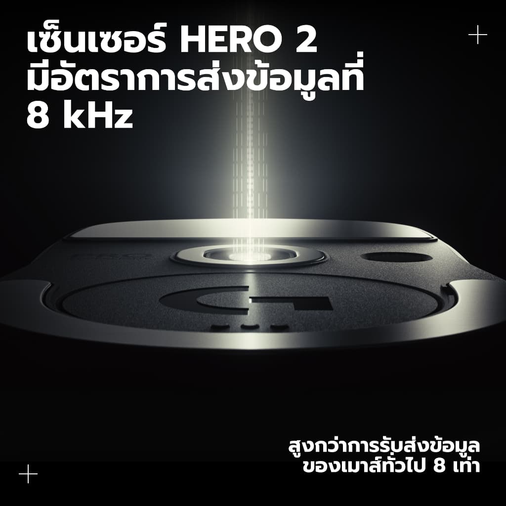 Logitech G PRO X SUPERLIGHT 2 LIGHTFORCE Gaming Mouse (เมาส์เกมมิ่งไร้สาย เซ็นเซอร์ HERO 2) - 6