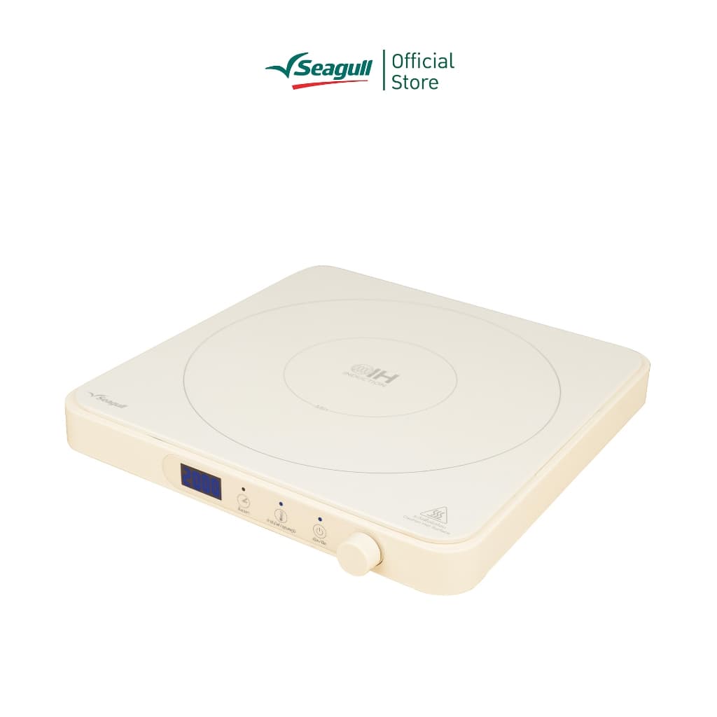 Seagull เตาแม่เหล็กไฟฟ้า รุ่นโมเดิร์น (ครีม) Modern Induction Cooker