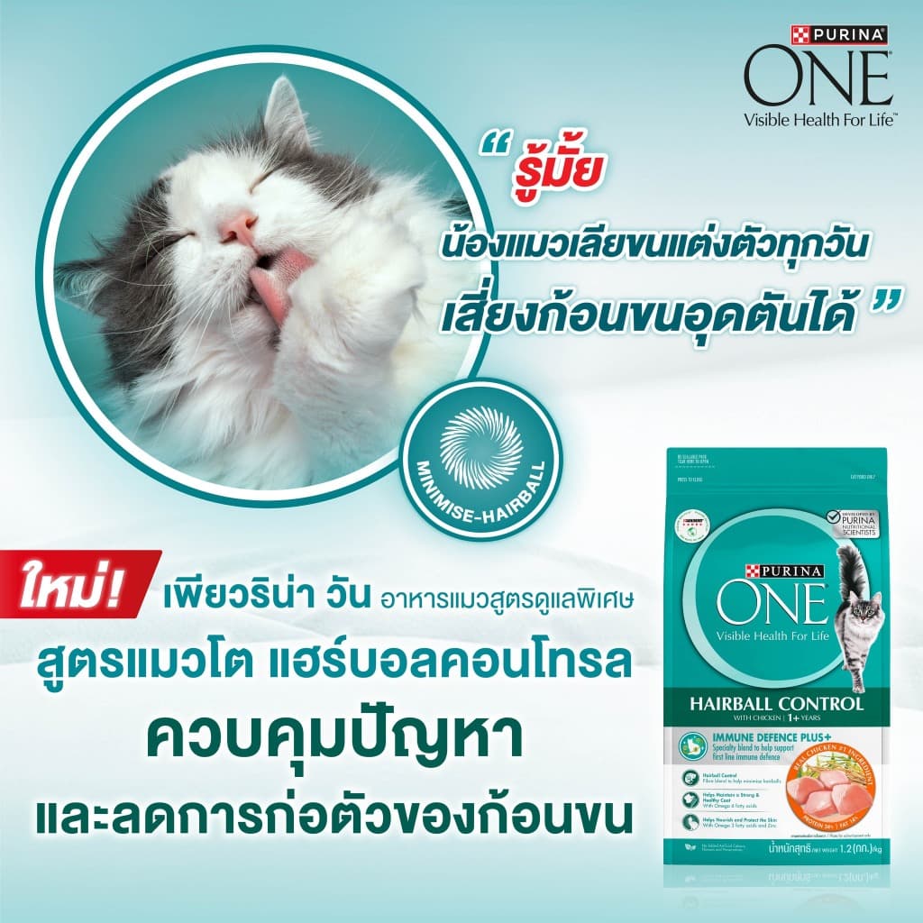 [ยกกล่อง 12ซอง X 70g] Purina One Pouch - อาหารเปียกแมว เพียวริน่า - 1