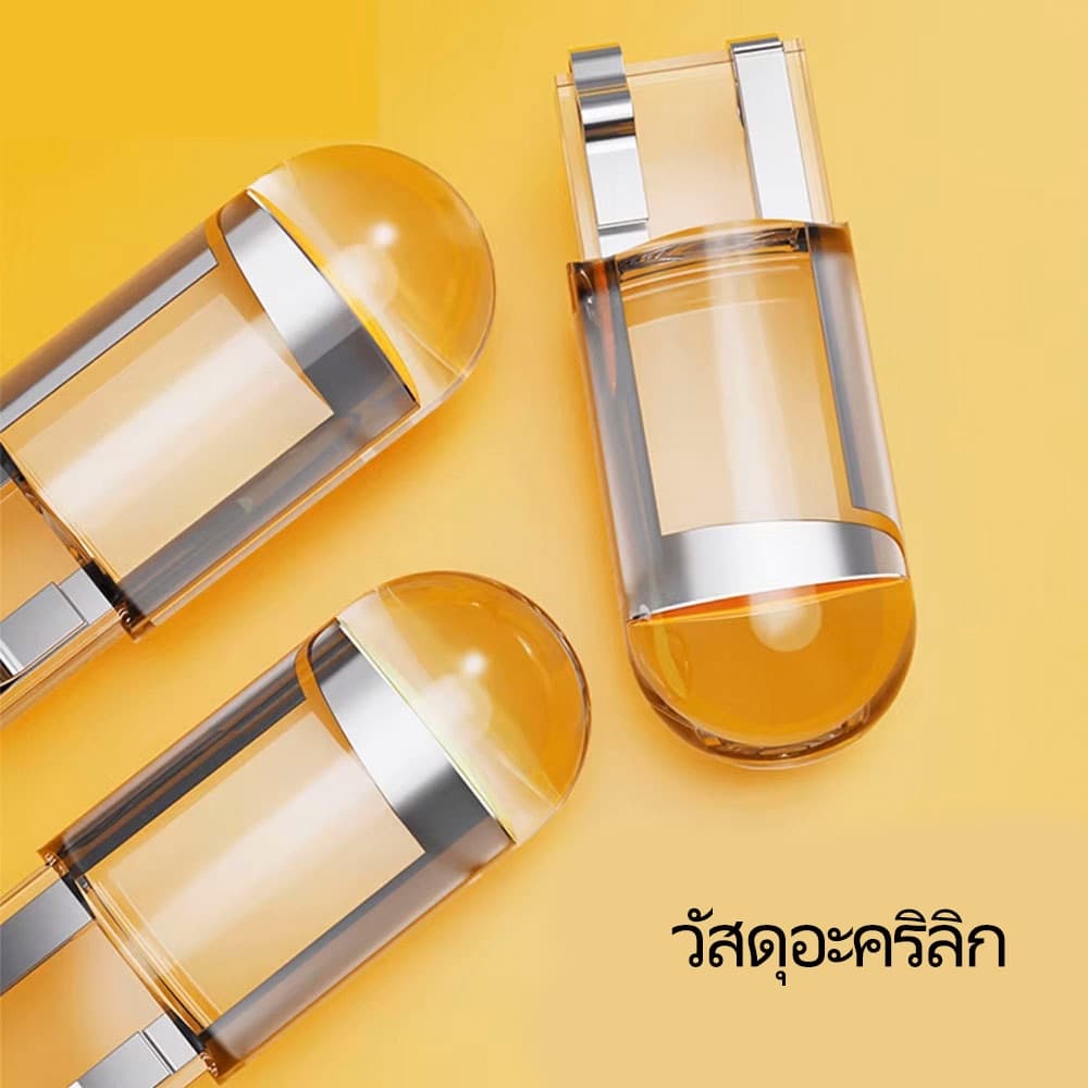 ⚡ประเทศไทย 24 ชั่วโมง⚡หลอดไฟหรี่ ขั้วT10 หลอดไฟติดป้ายทะเบียนรถยนต์ T10 โปร่งใส W5W Cob 194 168 Led - 5