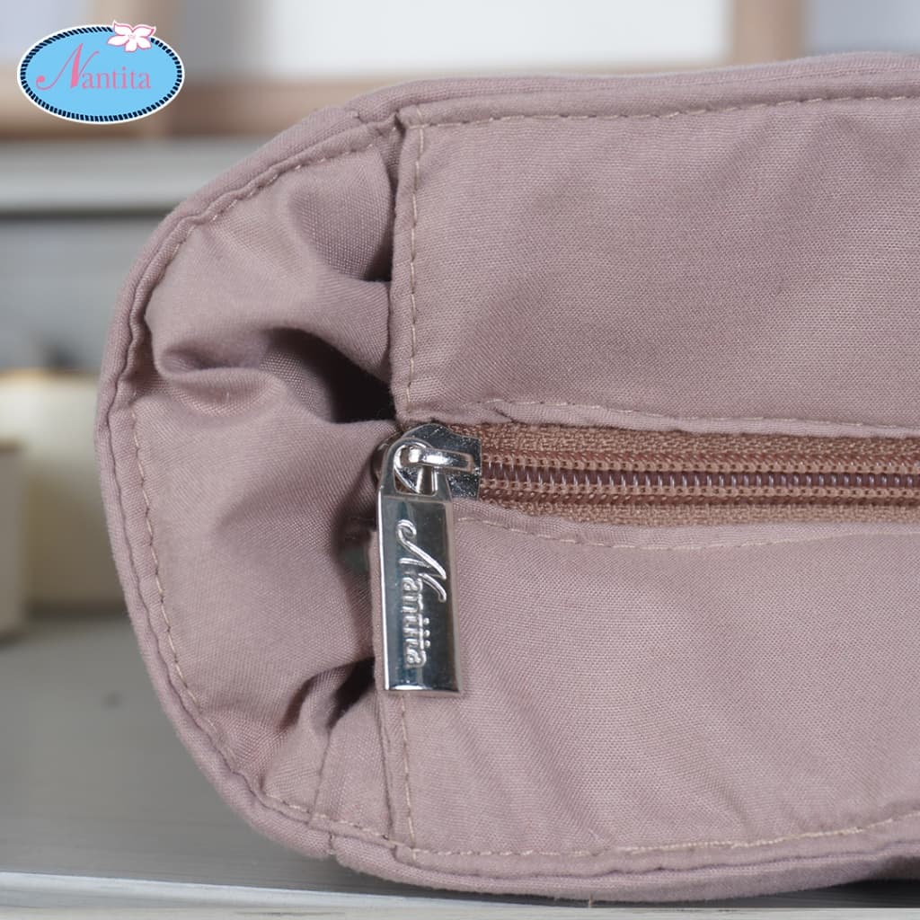 Nantita กระเป๋านุ่มนิ่มทรงสี่เหลี่ยมมีซิป PZ006 - 5