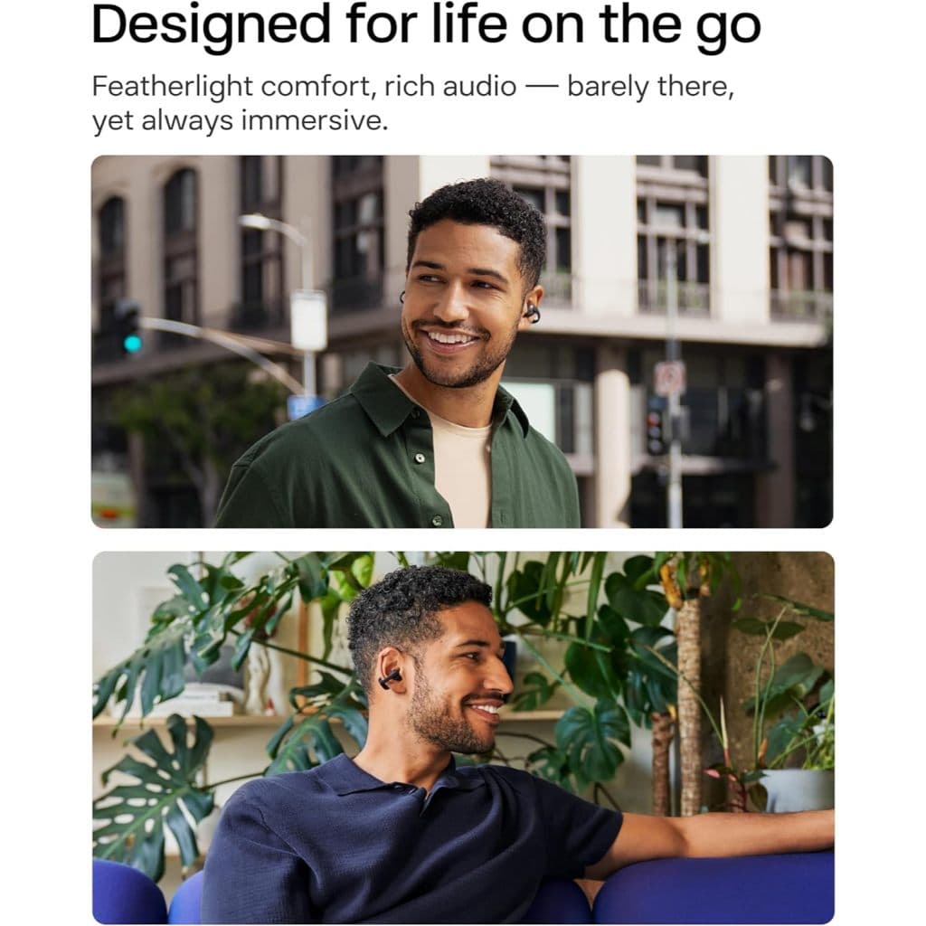 Shokz OPENDOTS ONE หูฟังไร้สาย Open-Ear Clip-On Design ใส่สบาย น้ำหนักเบา พร้อมระบบเสียง Dolby Audio - 3