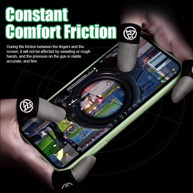 【Cekkbelp.TH】ปลอกสวมนิ้วมือ กันเหงื่อ คุณภาพสูง สําหรับเล่นเกม PUBG FF Call of Duty Mobile Legends - 1