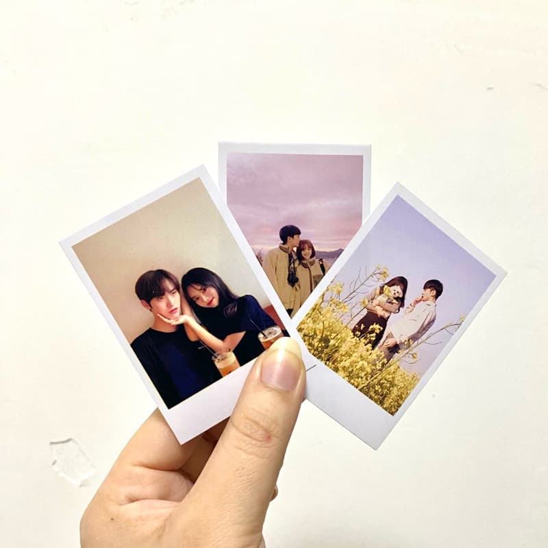 ส่งไว ส่งด่วน รับงานเร่ง ปริ้นรูป อัดรูป โพลาลอย 2x3 นิ้ว ไม่มีขั้นต่ำ มีซองใสขายแยก กึ่งด้าน คุณภาพสูง 260 แกรม