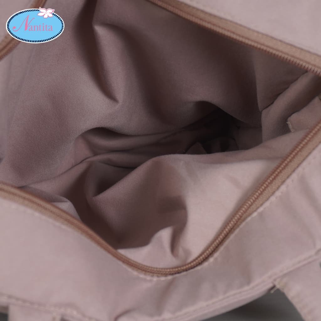 Nantita กระเป๋านุ่มนิ่มทรงสี่เหลี่ยมมีซิป PZ006 - 6