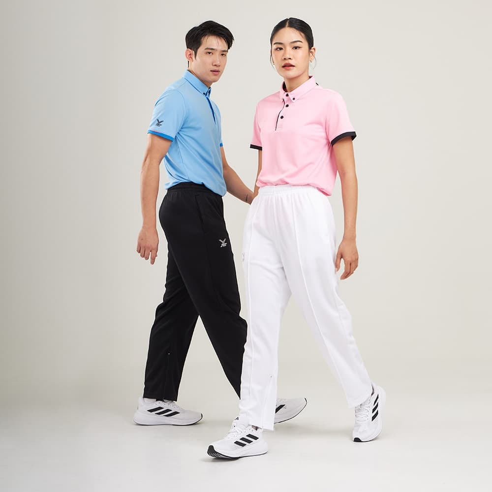 กางเกงวอร์ม FBT เด็ก ผู้ใหญ่ ขาจั้ม-725 / ขาปล่อย-724 เอฟบีที เอวยางยืด+เชือก กระเป๋าข้าง+ซิบ - 2