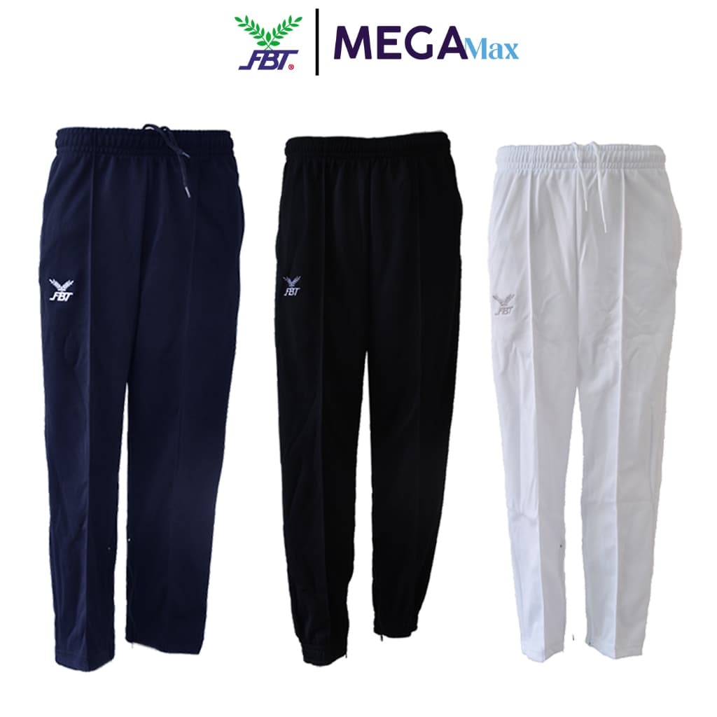 กางเกงวอร์ม FBT เด็ก ผู้ใหญ่ ขาจั้ม-725 / ขาปล่อย-724 เอฟบีที เอวยางยืด+เชือก กระเป๋าข้าง+ซิบ