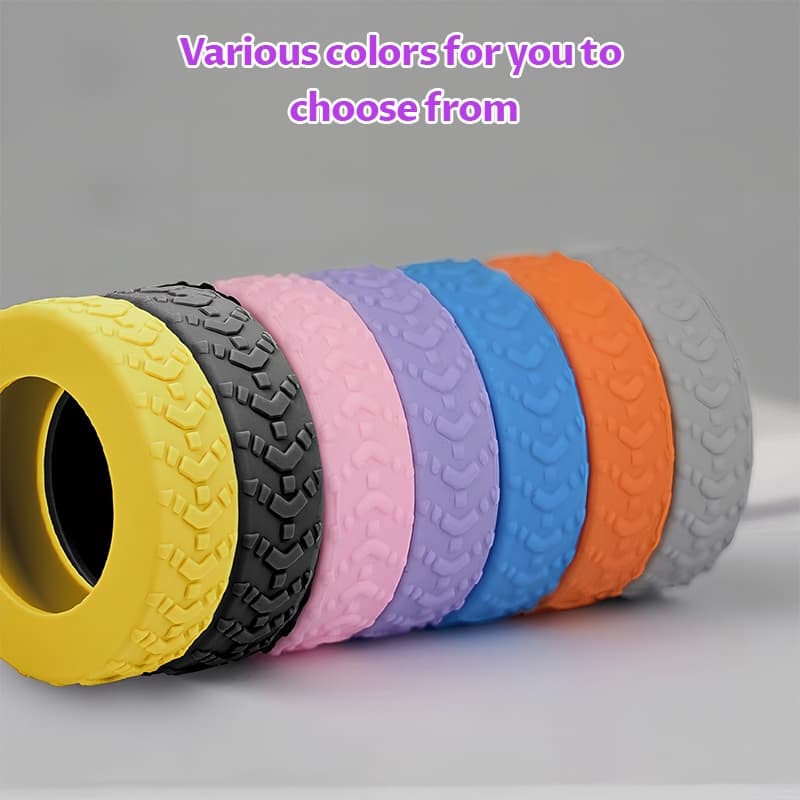 ฝาปิดป้องกันล้อกระเป๋าเดินทาง ฝาครอบป้องกันล้อ ฝาปิดกระเป๋าเดินทางแบบลาก แบบเงียบ 8อัน - 1