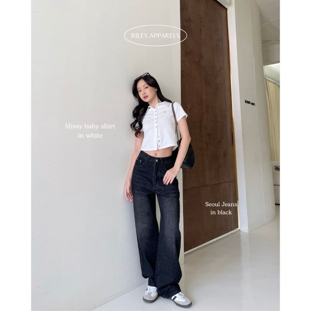 Riley.apparels - Seoul jeans 7005 [อ่านรายละเอียดสินค้าก่อนสั่ง] - 5