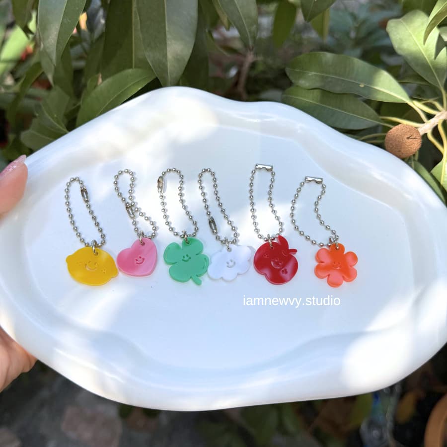 [ถูกที่สุด‼️] พวงกุญแจใบโคลเวอร์🍀 ของขวัญวันปัจฉิม🎓 ของจีบลูกค้า💖🧤 - 3