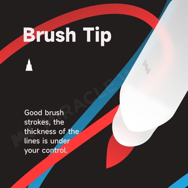 MW 12/24/36/48/60 สี ปากกาอะคริลิค-หัวพู่กัน Brush-tip Acrylic Marker ชุดปากกามาร์กเกอร์อะคริลิค - 1