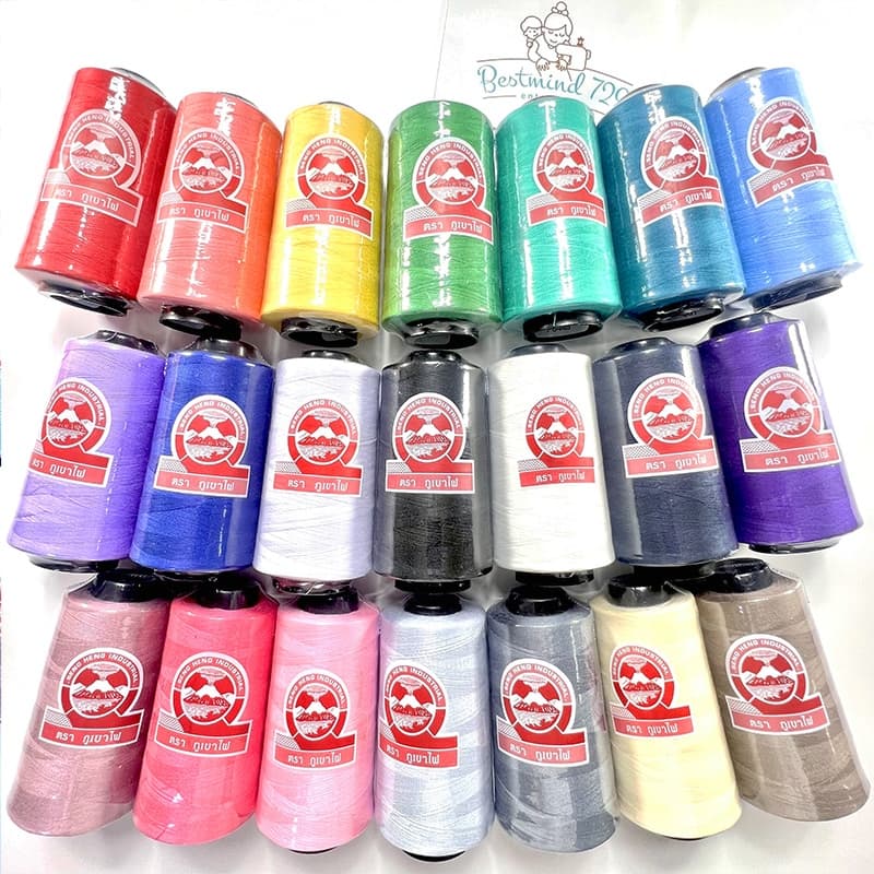 ด้ายเย็บผ้า ตราภูเขา เบอร์ 40/2