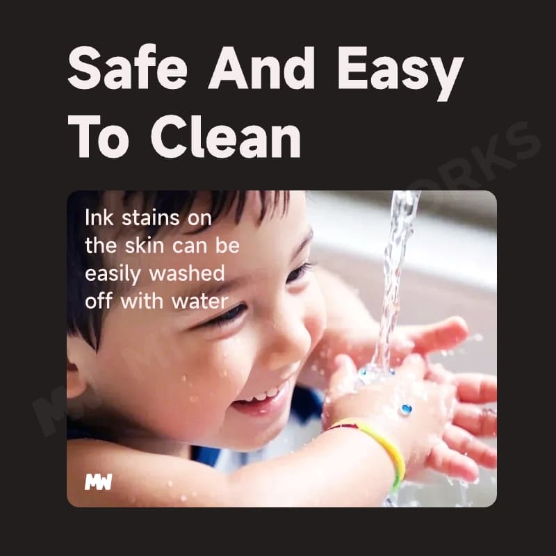 MW 12/24/36/48/60 สี ปากกาอะคริลิค-หัวพู่กัน Brush-tip Acrylic Marker ชุดปากกามาร์กเกอร์อะคริลิค - 5