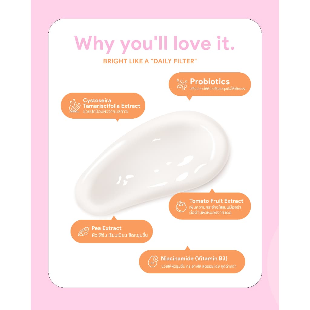 [โทนอัพพี่ดารา!] โทนอัพฟิลเตอร์ชับบี้ Chubby Daily Filter Tone Up 100 g. - 2