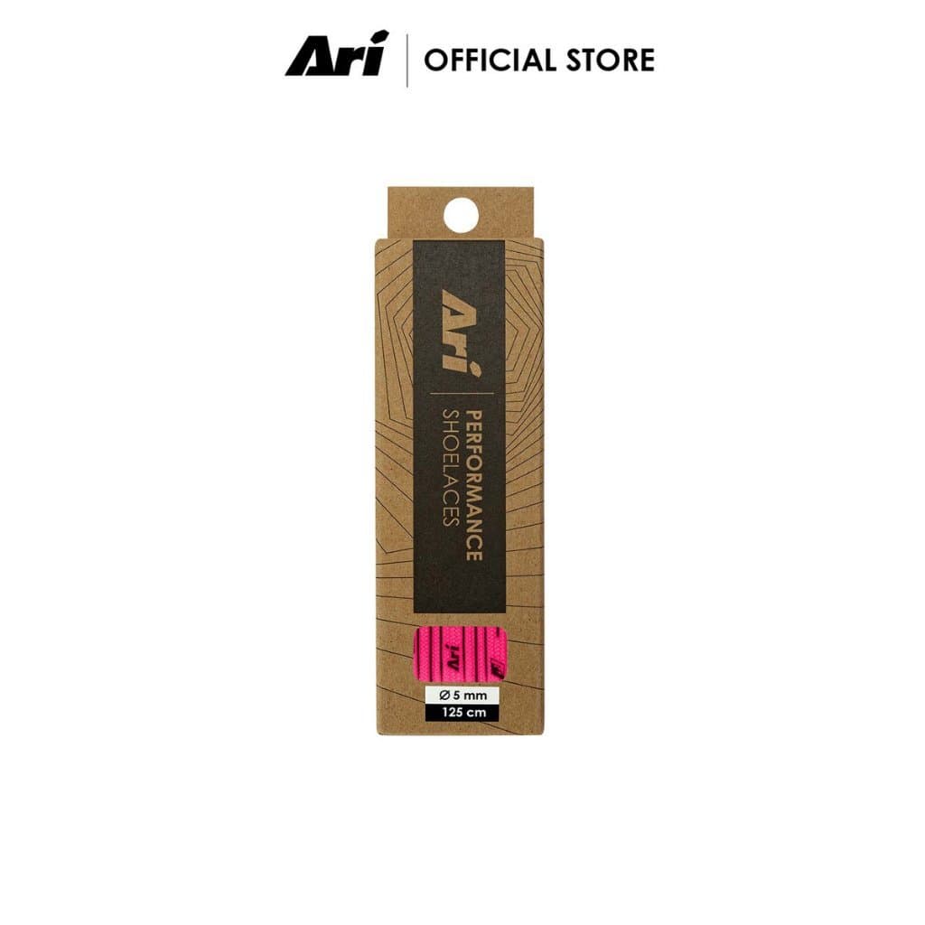 ARI COLORFUL SHOELACES - PINK เชือกรองเท้า อาริ COLORFUL สีชมพู - 2