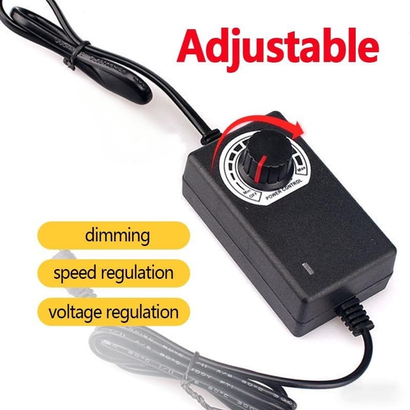 อะแดปเตอร์ AC/DC 3-12V 3-24V 3A แปลงไฟได้ หัว5.5*2.5mm - 1