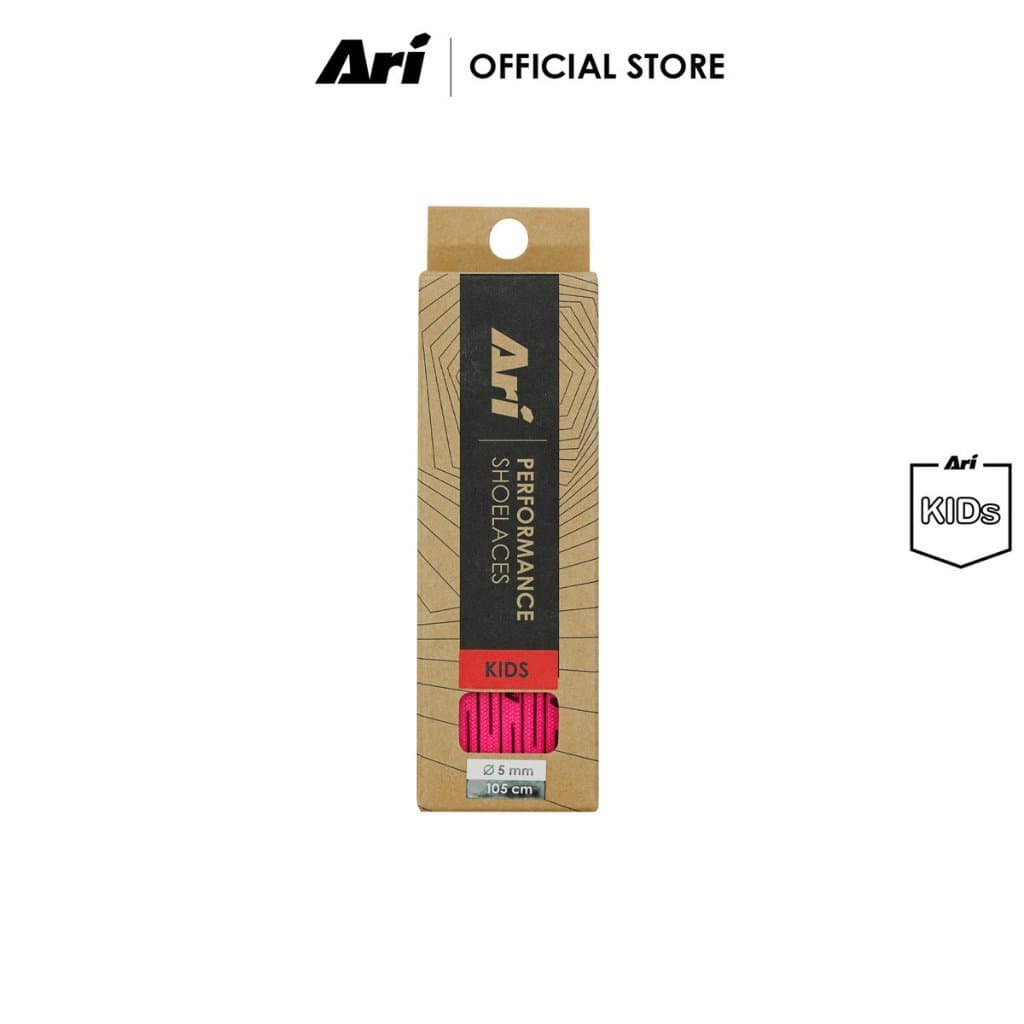 ARI COLORFUL SHOELACES - PINK เชือกรองเท้า อาริ COLORFUL สีชมพู - 4