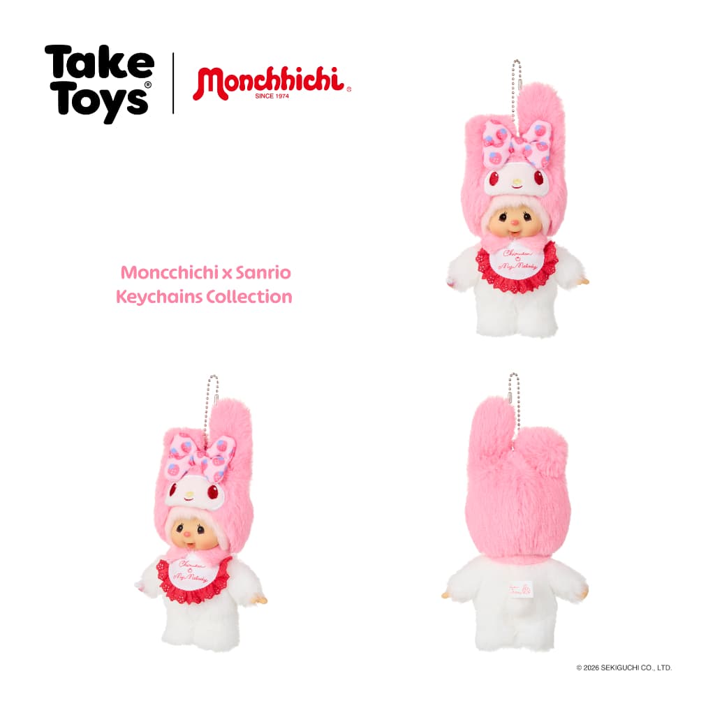 Moncchichi x Sanrio Keychains Collection - คอลเลกชันพวงกุญแจ มอนชิชิ x ซานริโอ - 1