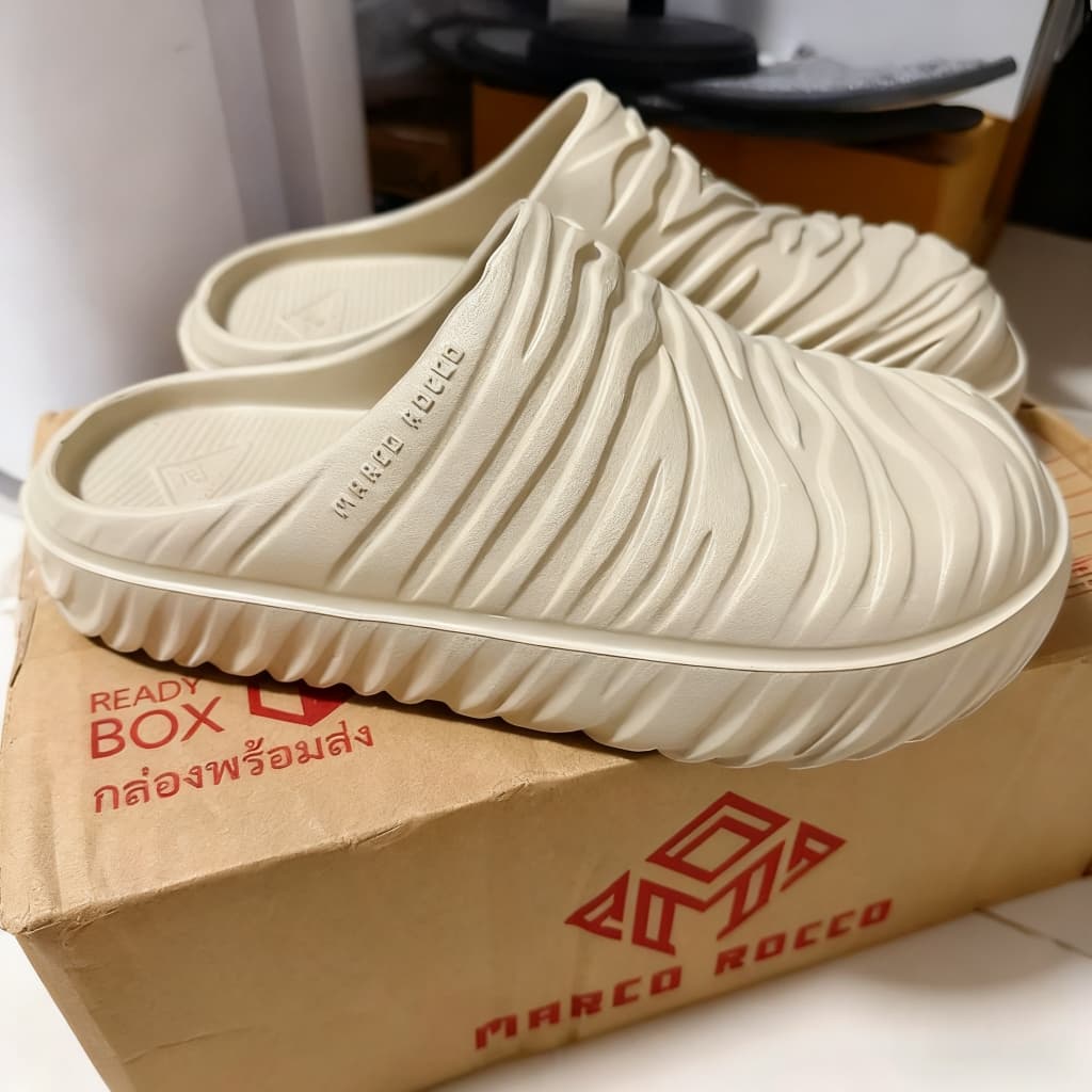 Marco Rocco รองเท้าแตะผู้หญิงผู้ชาย รองเท้าหัวโตแฟชั่น EVA น้ำหนักเบา กันลื่น พื้นนุ่มใส่สบาย MR8025 - 6