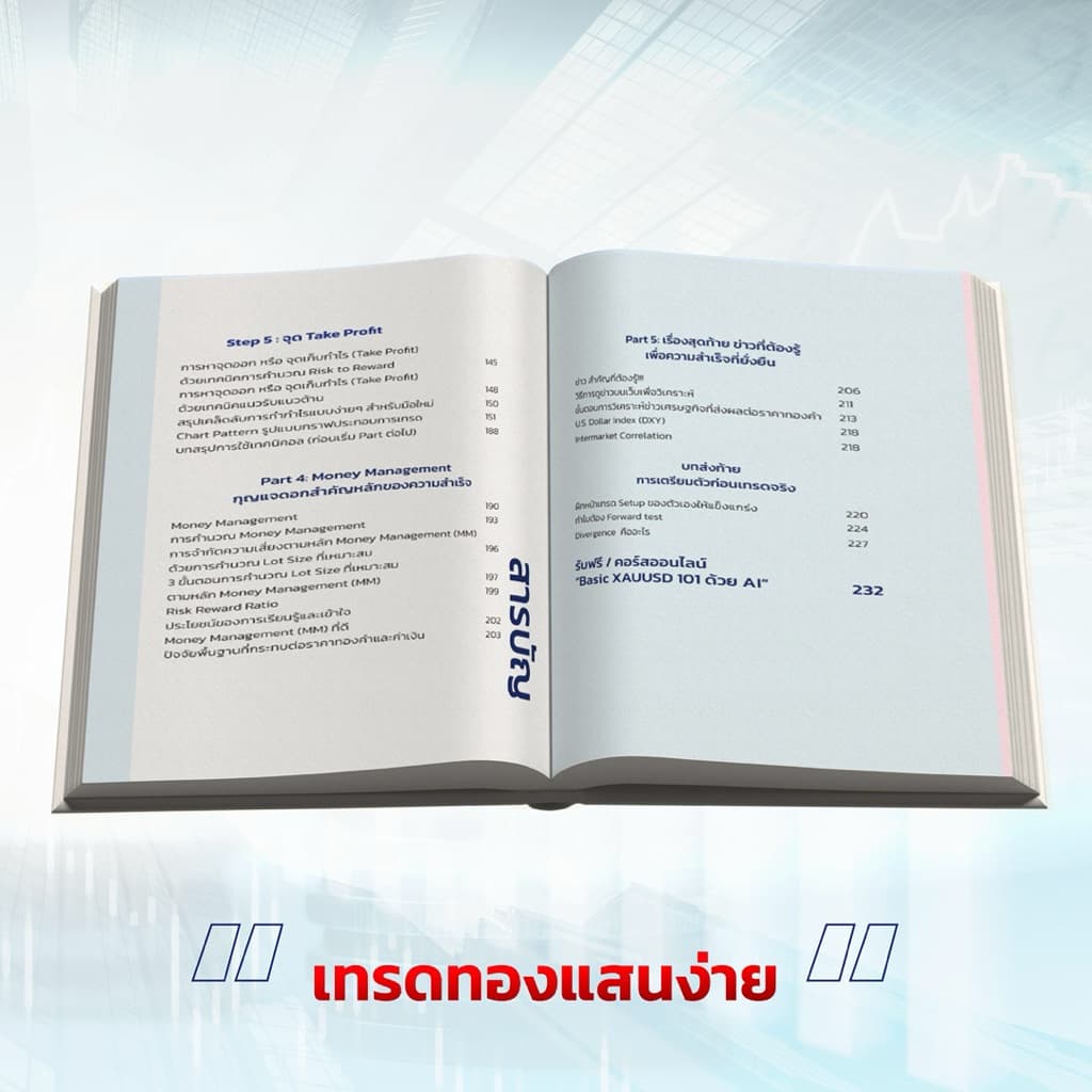 หนังสือ 5Steps เทรดทอง แสนง่าย จาก 0-1,000,000 ด้วยมือถือเครื่องเดียว - 6