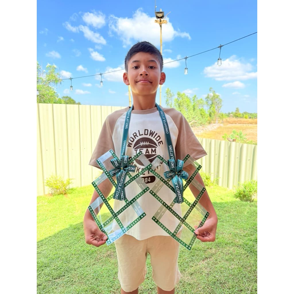 พวงมาลัยใส่เงิน หัวใจ 12 ซอง พร้อมส่ง - 3