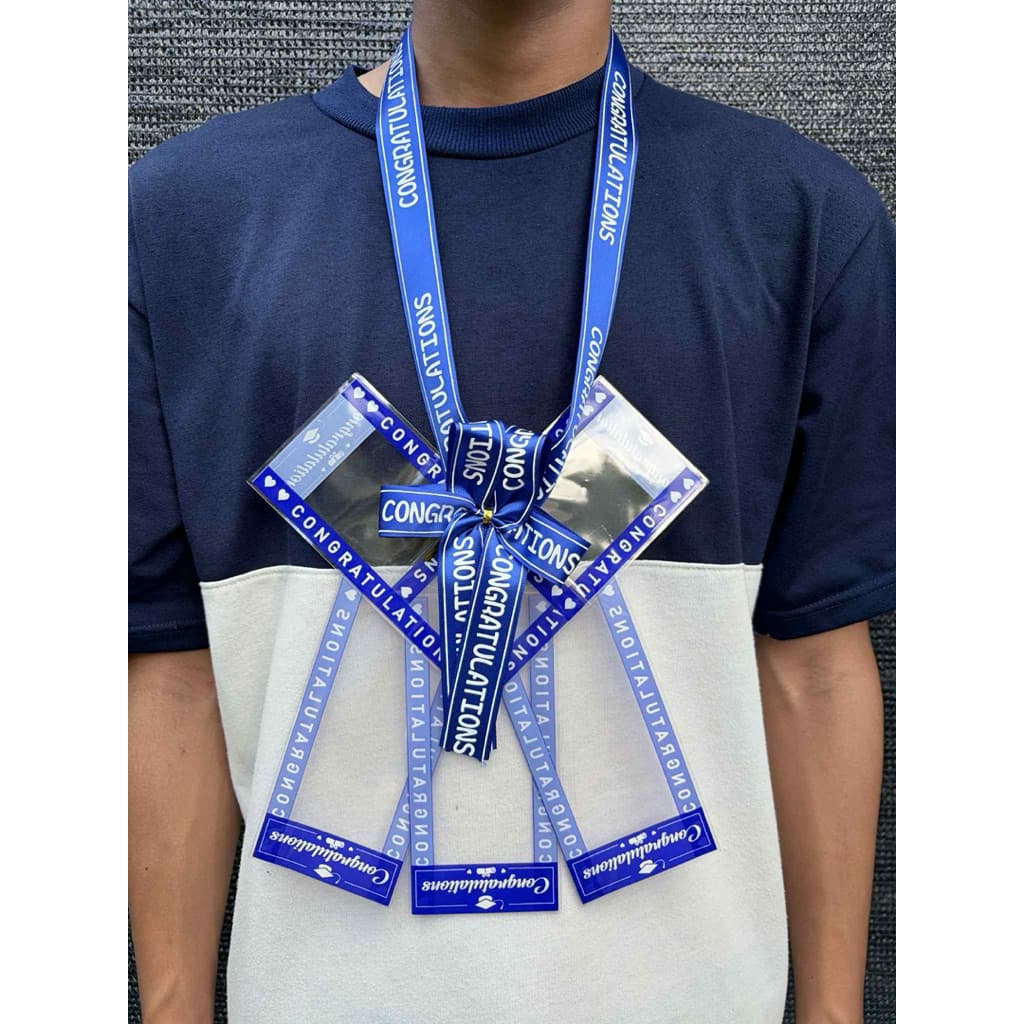 พวงมาลัยใส่ธนบัตร คล้องคอ 5 ซอง - 1