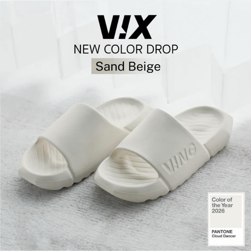 VIX รุ่นใหม่ สำหรับใส่เดิน ตัววัสดุล้ำหน้าใหม่ล่าสุด จาก ving รองเท้าแบบสวม