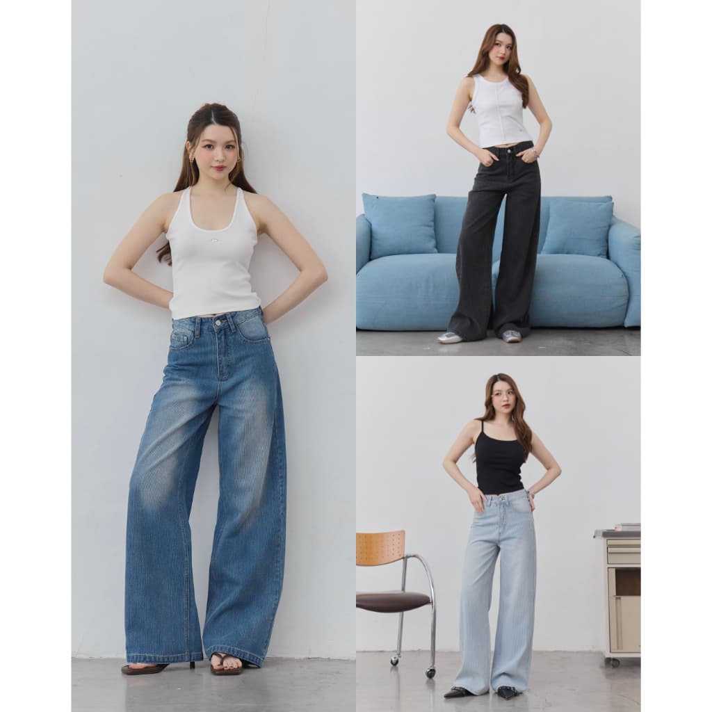 Riley.apparels - Boston Jeans 7016 [พรี 14-18วัน]