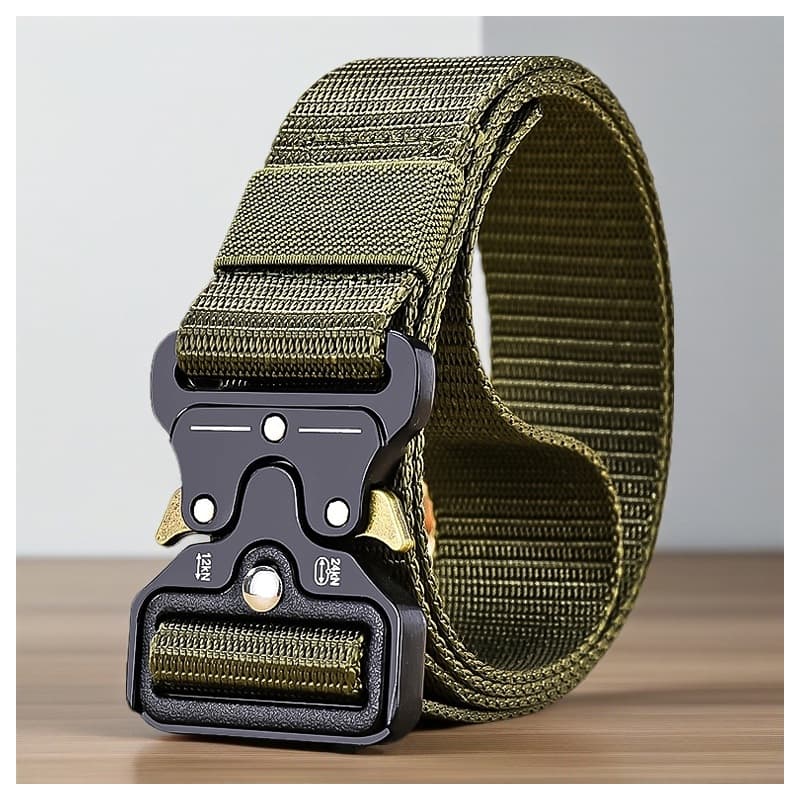 พร้อมส่ง🔥เข็มขัดยุทธวิธีของแท้ เร็ว ปล่อย เข็มขัดกลางแจ้งนุ่มไนลอนจริงความยาวปรับได้ ทนต่อการสึกหรอ - 1