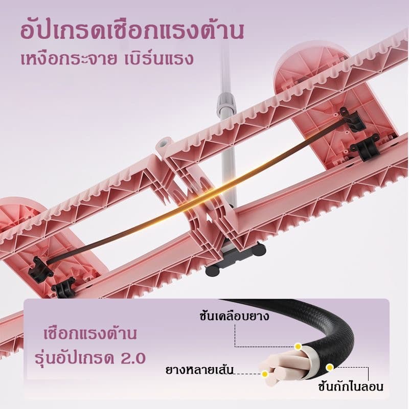 อุปกรณ์ออกกำลังกาย เครื่องสกีขา ฝึกกล้ามเนื้อ อุ้งเชิงกราน แก้ไขการหดตัวของต้นขาหลังคลอด ลดต้นขา - 2