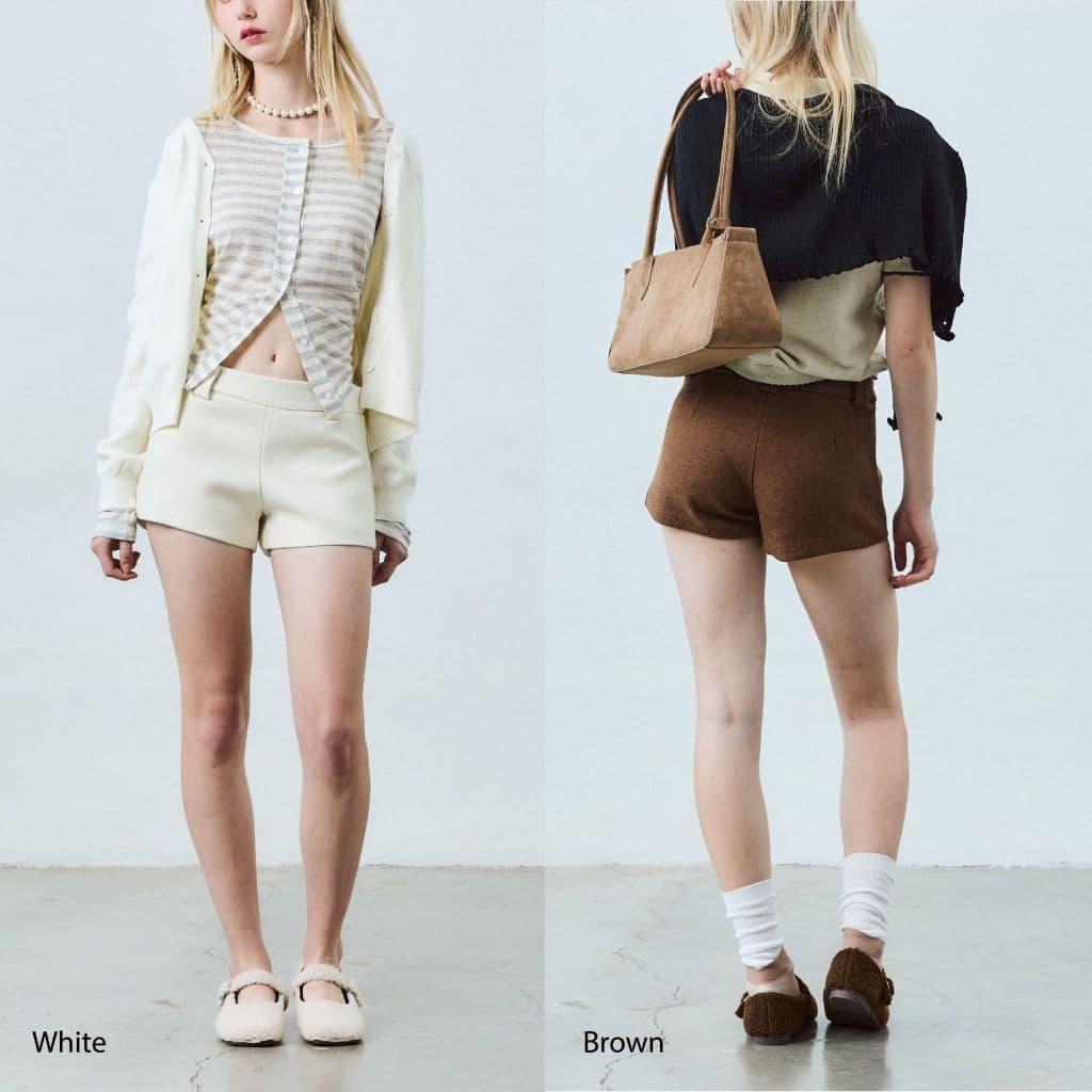 [Best Seller] Paloy - PL0608 Kendie Short กางเกงขาสั้นเอวต่ำ มีซับใน - 1