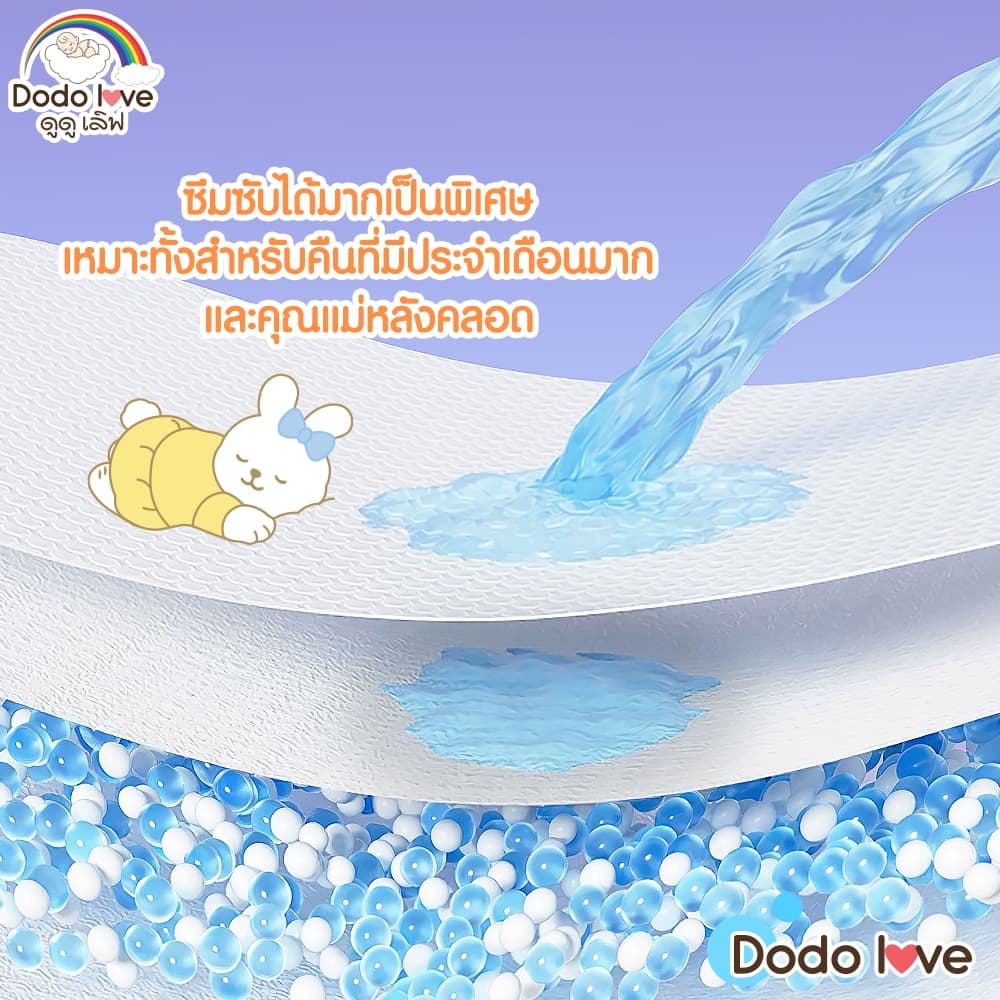 DODOLOVE ผ้าอนามัยแบบกางเกง SANITARY NAPKIN PANTS ผ้าอนามัยคุณแม่หลังคลอด ผ้าอนามัยคุณแม่ - 4