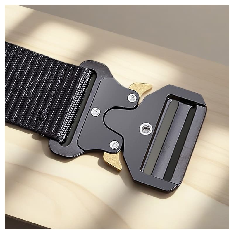 พร้อมส่ง🔥เข็มขัดยุทธวิธีของแท้ เร็ว ปล่อย เข็มขัดกลางแจ้งนุ่มไนลอนจริงความยาวปรับได้ ทนต่อการสึกหรอ - 3