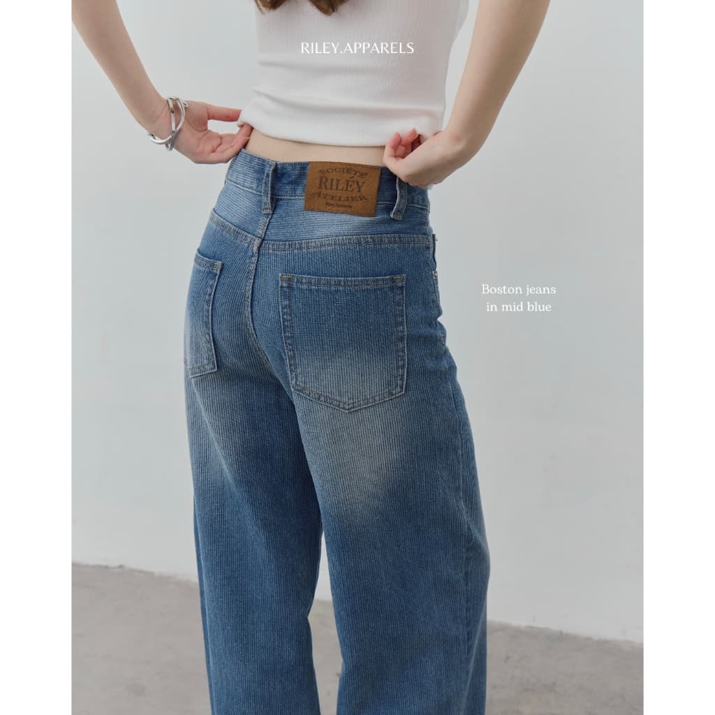 Riley.apparels - Boston Jeans 7016 [พรี 14-18วัน] - 4