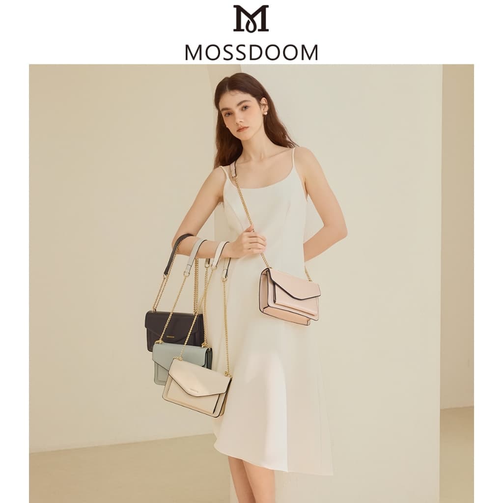 MOSSDOOM Yourice Bag กระเป๋าสะพายไหล่สไตล์หรูหราสำหรับผู้หญิง แฟชั่นผู้หญิง มีหลายสี เหมาะกับทุกลุค - 5