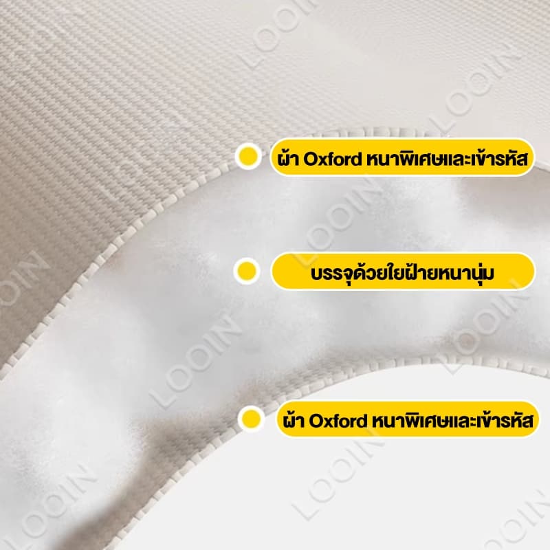 เก้าอี้แคมป์ปิ้ง เก้าอี้สนามพับได้ 3ระดับ พร้อมที่วางขา แบบพกพา แถมถุงเก็บ รับน้ำหนัก300กก - 5