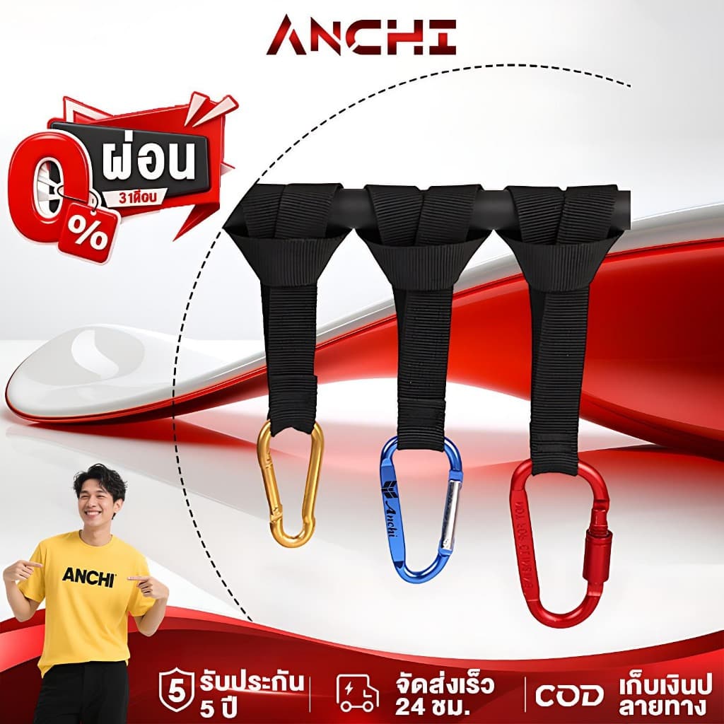 Anchi ตะขออเนกประสงค์ ตะขอเกี่ยวมอเตอร์ไซค์ ตะขอแขวนสัมภาระติดรถจักรยานยนต์ ตะขอเกี่ยวของมอเตอร์ไซค์