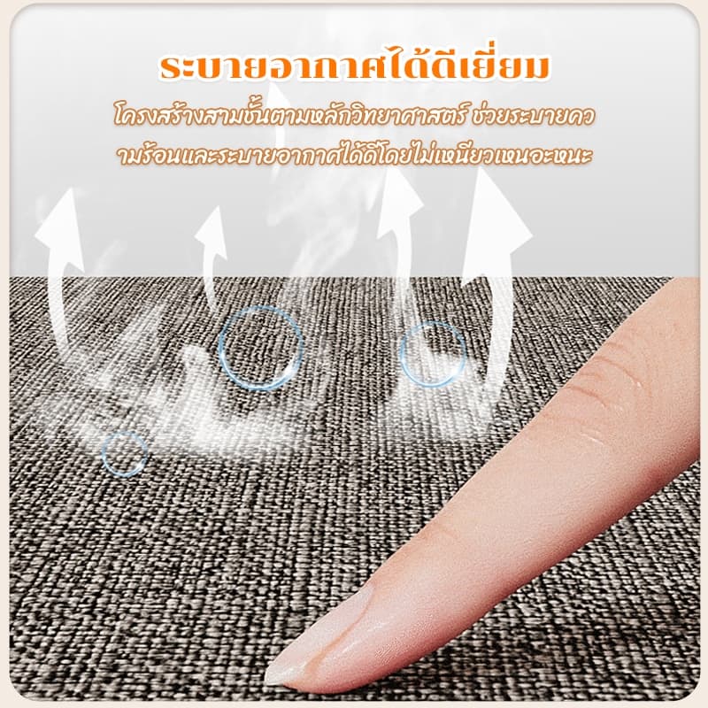 แผ่นรองเมาส์ แผ่นรองเมาส์หนังกันลื่นขนาดใหญ่ Gaming Mouse Pad วางเต็มโต๊ะ PU กันลื่นและกันน้ำ - 6